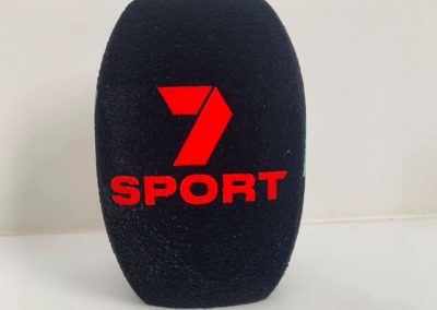 7Sport microphone windshields - Mic Logo Branding