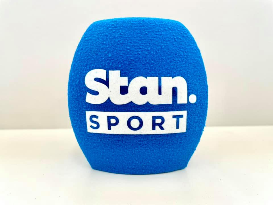 Stan Sport microphone windshields - Mic Logo Branding
