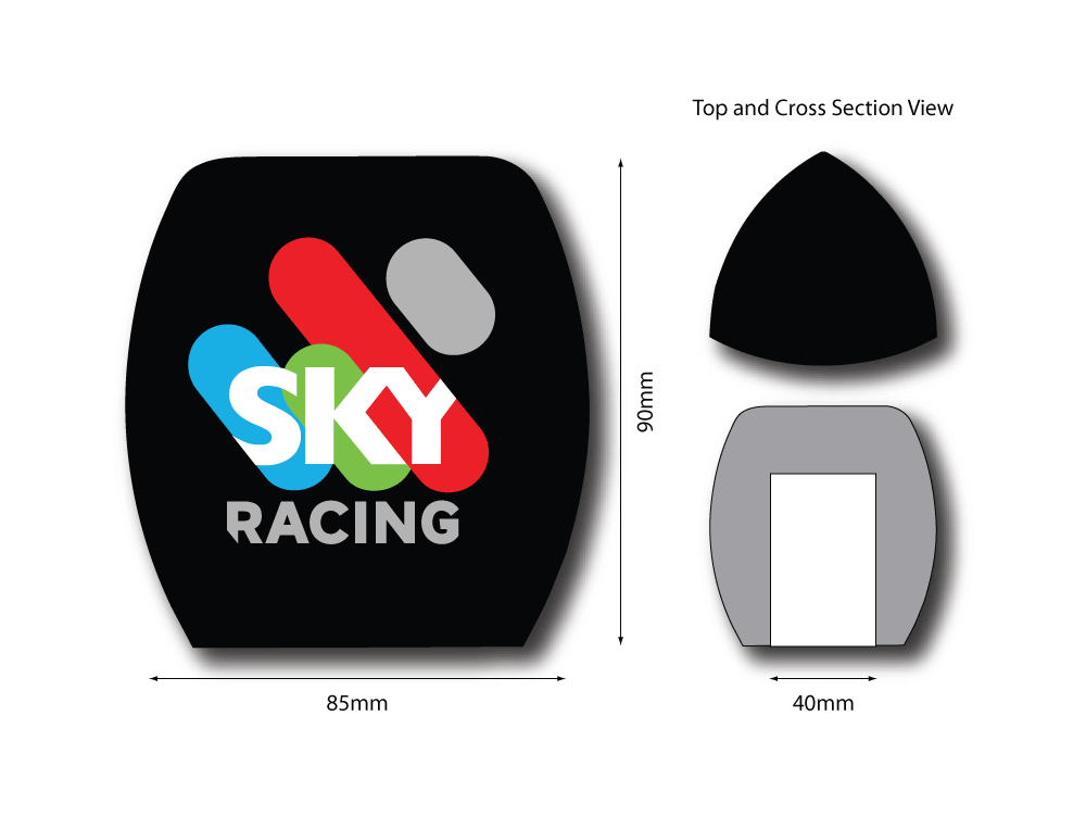 Sky Racing Channel – Windsock – Mic Logo Branding