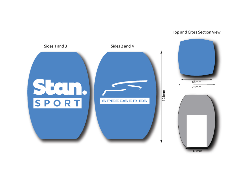 Stan Sport Speedseries – Windsox – Mic Logo Branding
