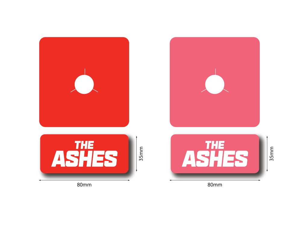 The Ashes Cricket on 7 – Windsock – Mic Logo Branding