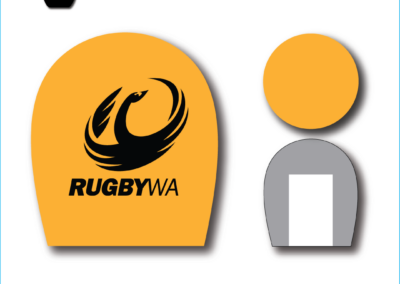 microphone windshield with sports logo