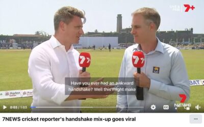 Ray of Sunshine: A handshake mix-up of sorts